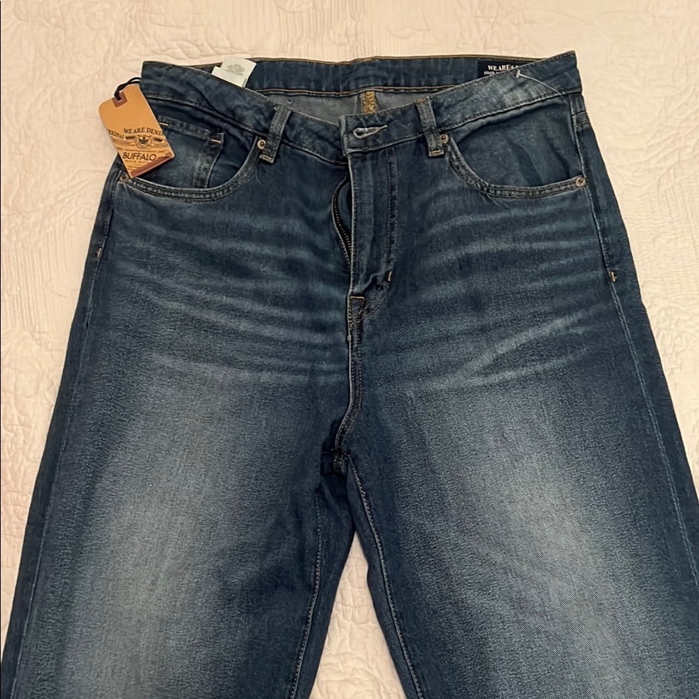 Buffalo Blue Denim Jeans NWT!